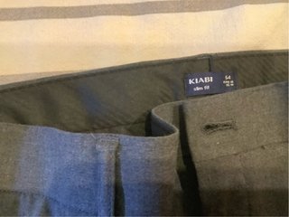2 Trajes Talla Grande azul marino y Gris + Regalo