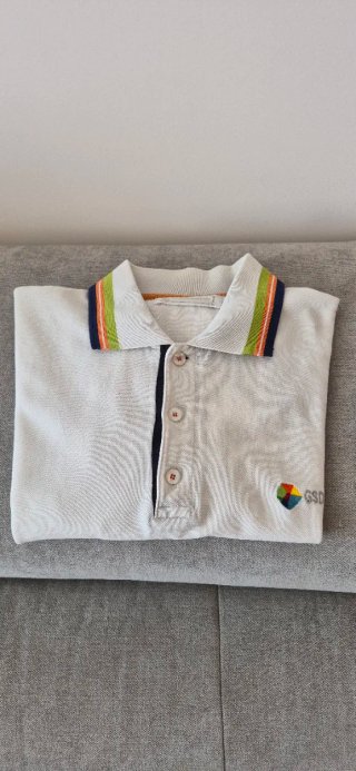 Polo GSD blanco talla 38