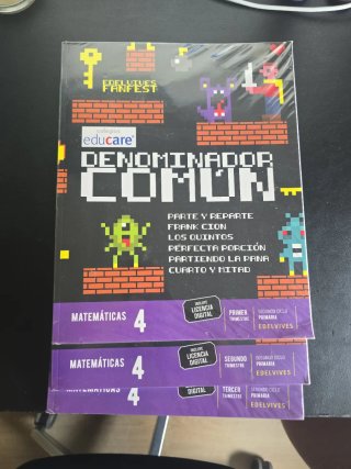 Matemáticas 4, Primaria. Línea 2, Fanfest