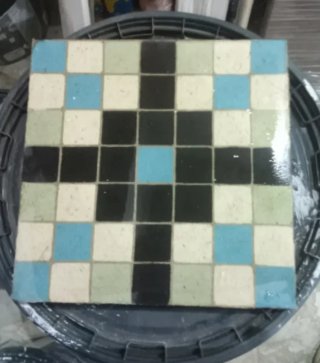 Baldosa hidráulica decorativa(19metros)