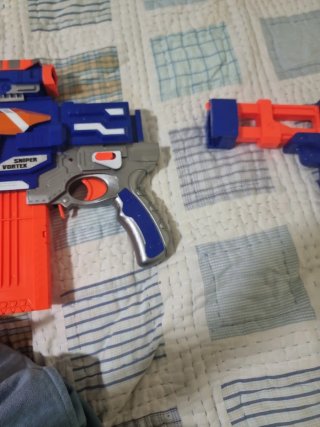 Pistola Juguete Sniper Vortex Transformable