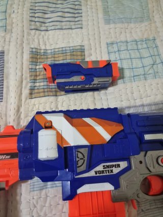 Pistola Juguete Sniper Vortex Transformable