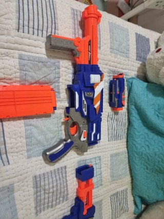 Pistola Juguete Sniper Vortex Transformable