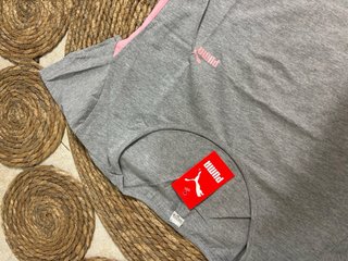 Vestido Puma Gris y Rosa