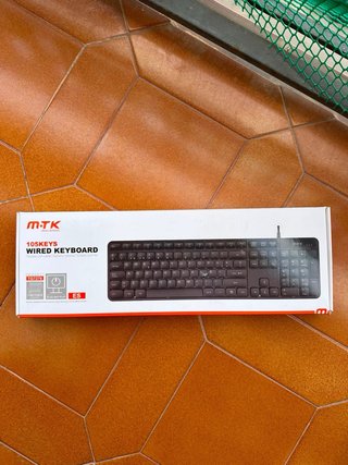 Teclado MTK K3325 USB Negro