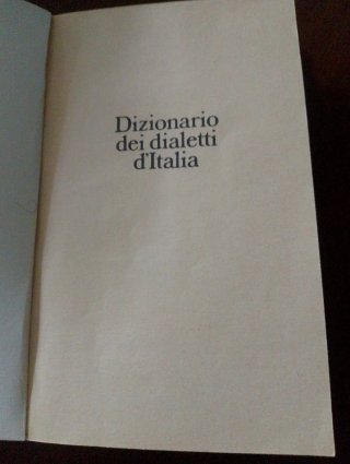 Dizionario dei dialetti d'Italia