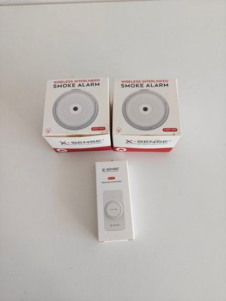 Set 2 Rilevatori Fumo X-Sense