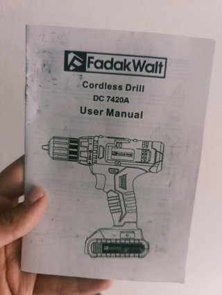 Taladro Inalambrico con Bateria y Accesorios