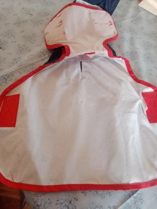 Abrigo impermeable para perro Boston Red Sox