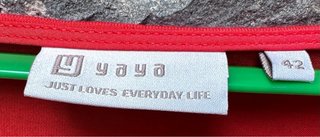 Camiseta roja Yaya Talla 42