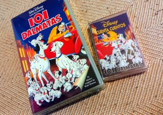 101 Dálmatas VHS y Cassette precintados