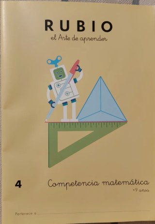 Competencia matemática RUBIO 4