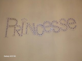 Decoración Princess con brillantes