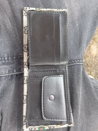 Portafoglio Gucci Beige