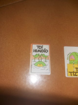 Pegatinas Toi hundido y tizte.