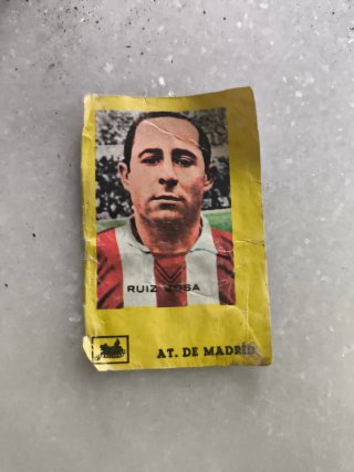 CROMO LA CIBELES - RUIZ SOSA - ESTRELLAS 1967