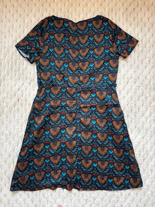 Vestido Trucco Estampado Étnico Floral