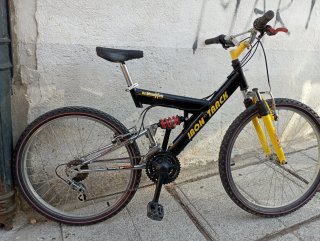 Bicicleta Iron Trak Doble Suspensión 24