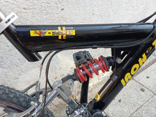 Bicicleta Iron Trak Doble Suspensión 24