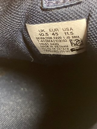 Lacoste Sneakers Azul Marino Talla 45