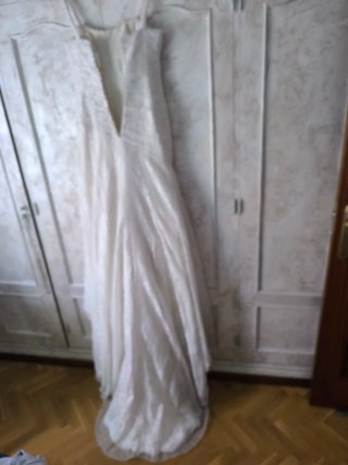 Vestido de Novia Blanco de chantillí