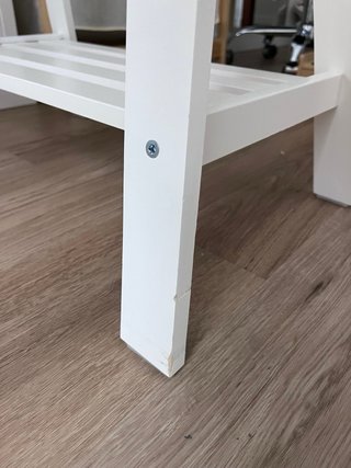 Mesa escritorio madera y metal