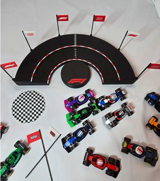 Soporte Expositor LEGO F1 Mini