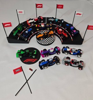 Soporte Expositor LEGO F1 Mini