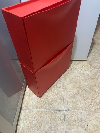 Zapatero Trones Rojo