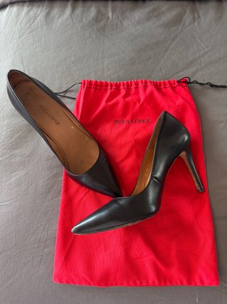 Zapatos de tacón Pura Lopez negros Talla 37