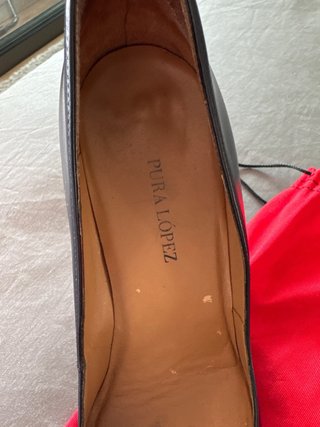 Zapatos de tacón Pura Lopez negros Talla 37