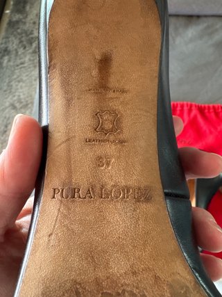 Zapatos de tacón Pura Lopez negros Talla 37