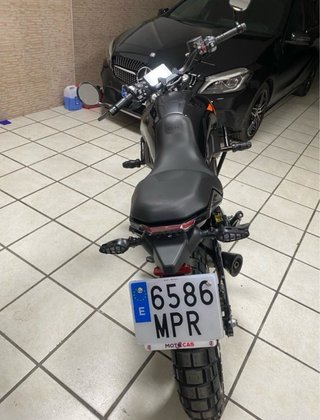 Zontes GK 125 Negra Naranja Manual