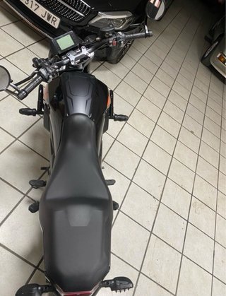 Zontes GK 125 Negra Naranja Manual