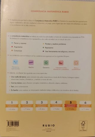 Competencia matemática RUBIO 5