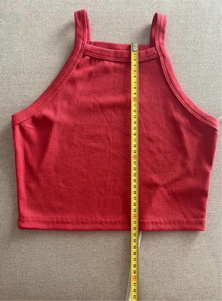 Camiseta tirantes mujer roja