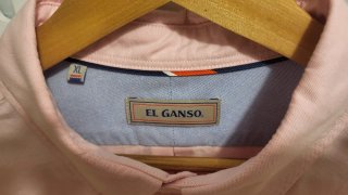 Camisa El Ganso Caballero Rosa