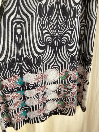 Vestido vintage largo sin magas Custo Barcelona