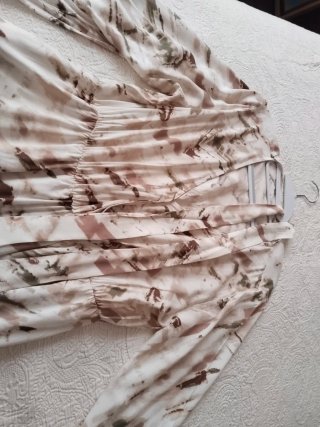 Vestido midi estampado