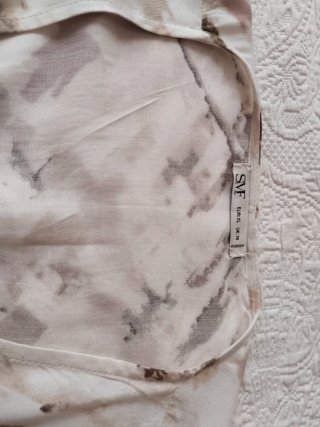 Vestido midi estampado