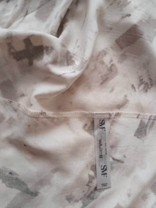 Vestido midi estampado