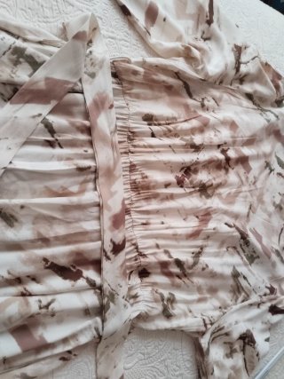 Vestido midi estampado