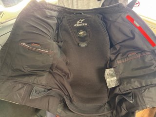 Chaqueta de cuero Alpinestars talla 50