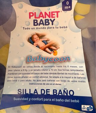 hamaca blanca para baño Babycoon marca bbest