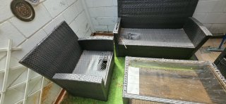 Set de sillones jardin