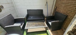 Set de sillones jardin