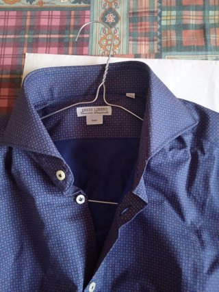 Camicia Uomo Slim Fit Eredi Libero tg39