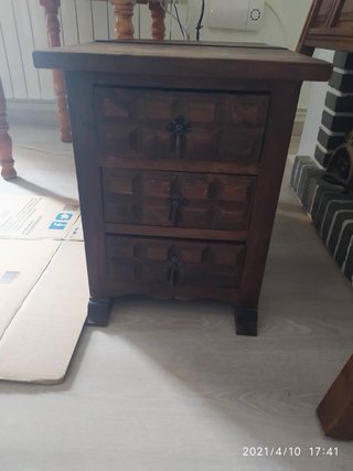 Set muebles en madera maciza + electrodomésticos