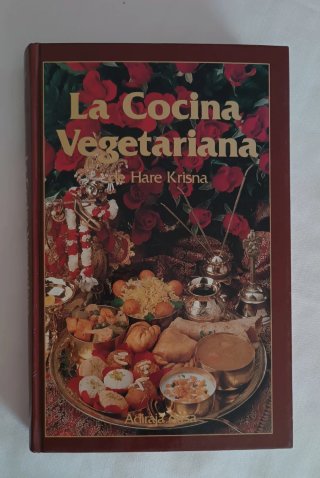 Libro La Cocina Vegetariana de Hare Krisna