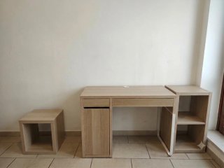 Scrivania e Kallax ikea